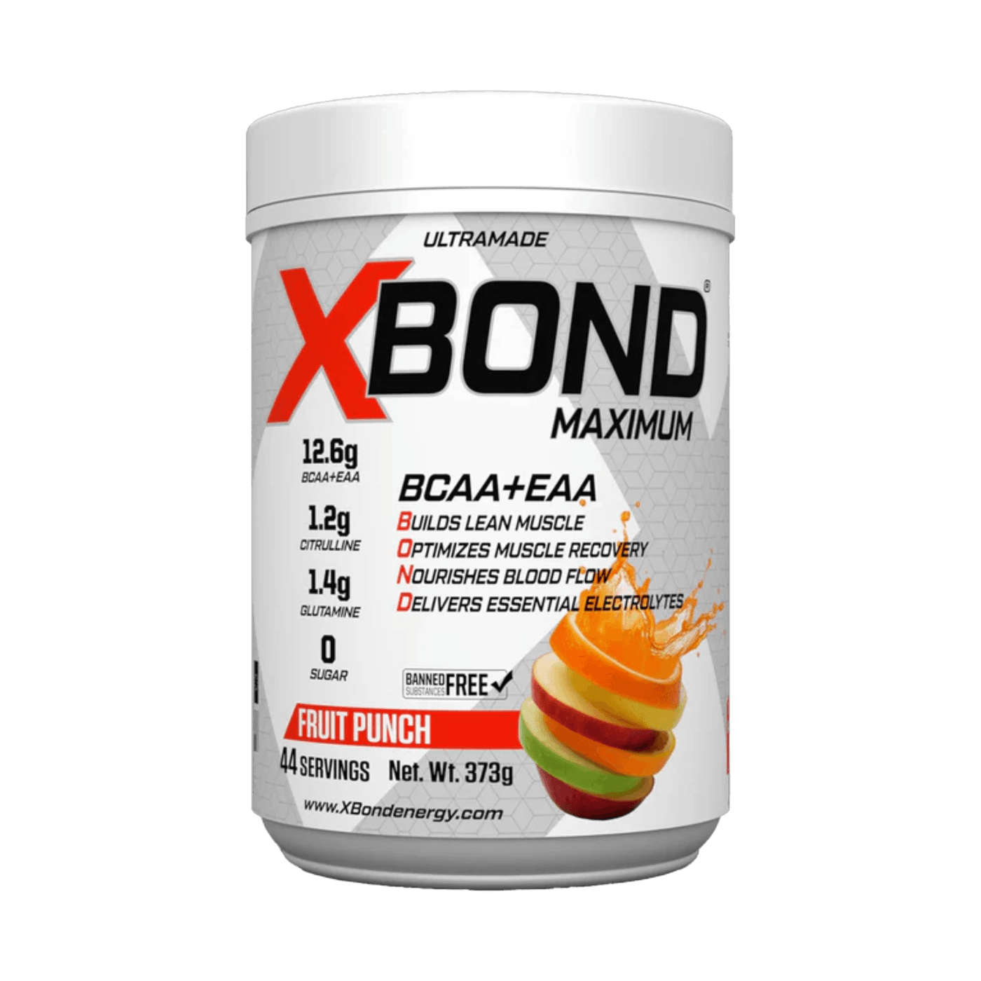 XBond Maximum BCAA+EAA Powder Fruit Punch