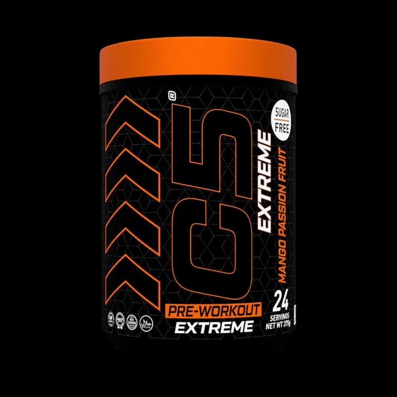 C5 Extreme Pre Workout Powder, Mango Passion Fruit