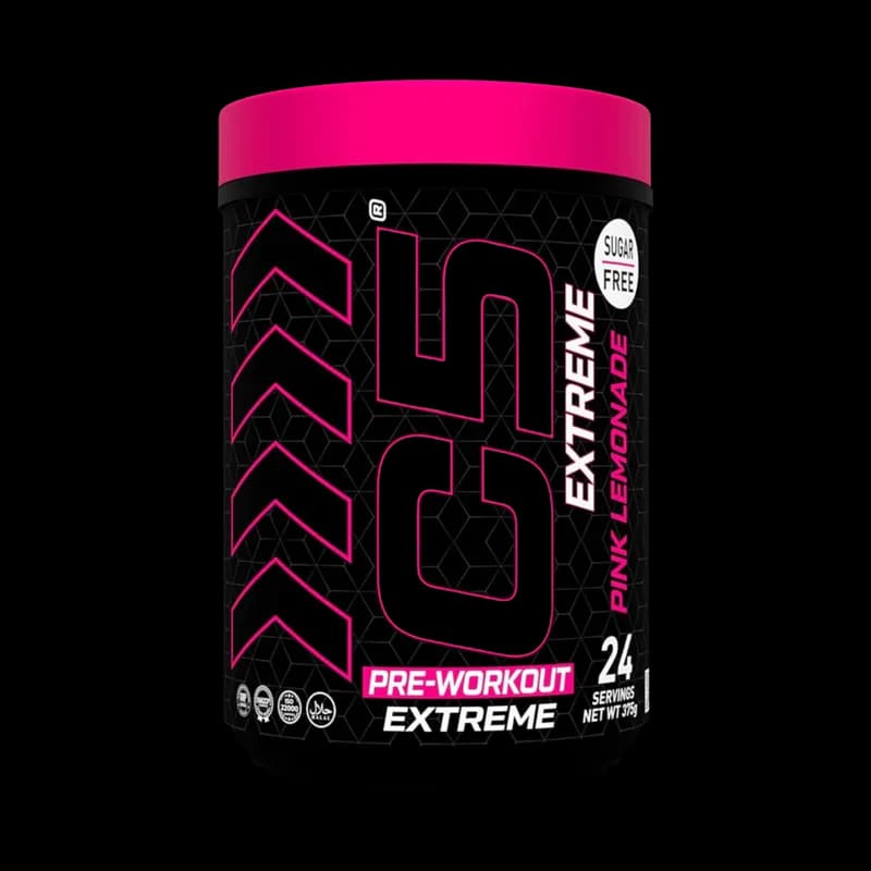 C5 Extreme Pre Workout Powder, Pink Lemonade