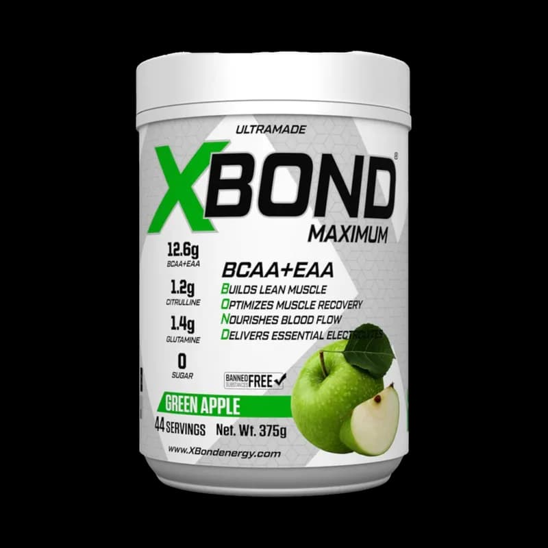 XBond Maximum BCAA+EAA Powder, Green Apple