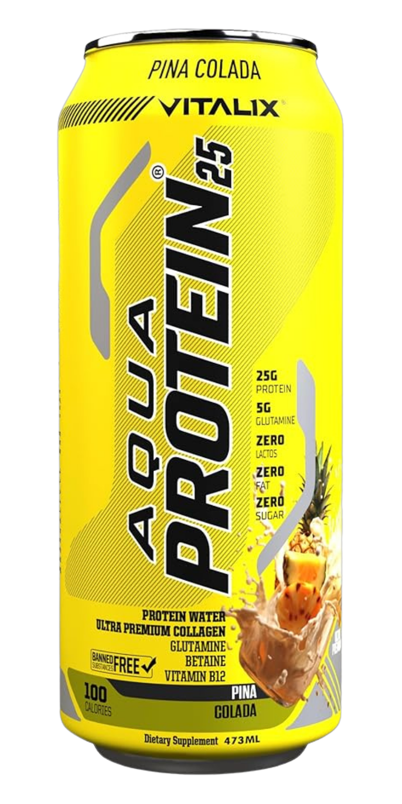 Vitalix Aqua Protein 25 Pina Colada