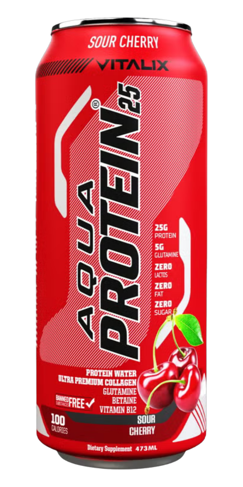 Vitalix Aqua Protein 25 Sour Cherry