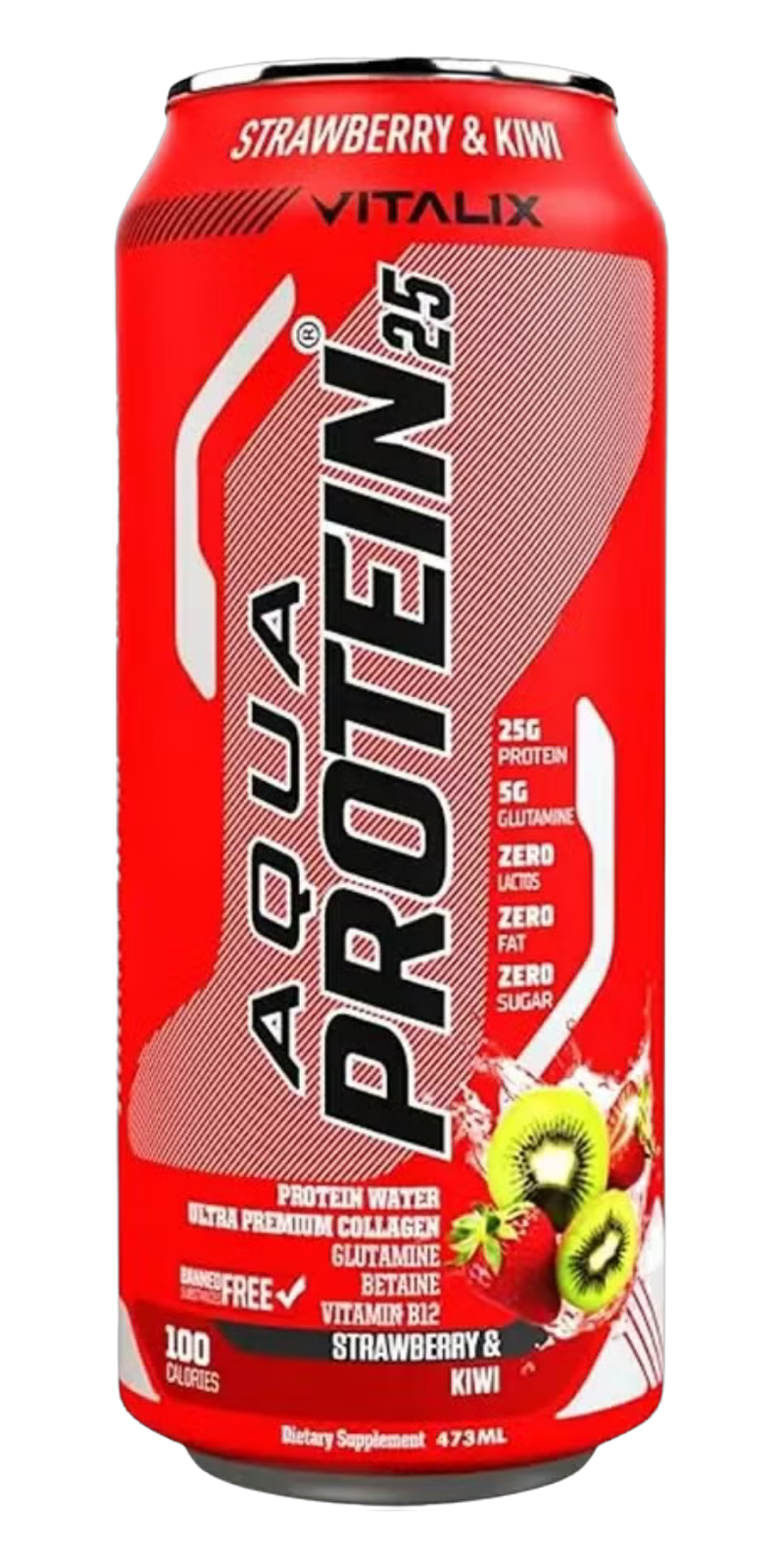 Vitalix Aqua Protein 25 Strawberry Kiwi